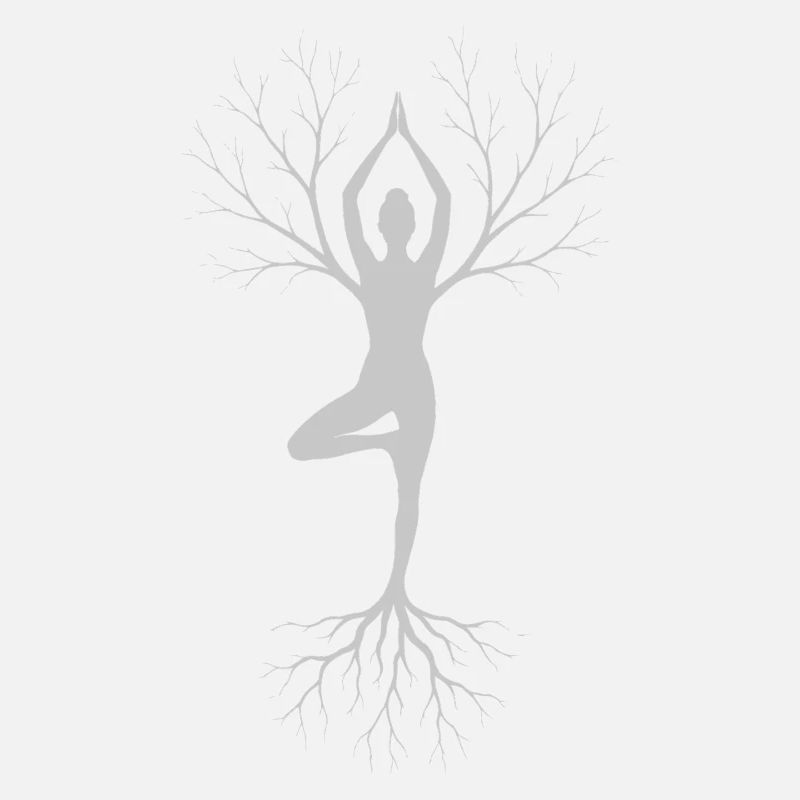 Mindfulness Meditation Tree Pose Design