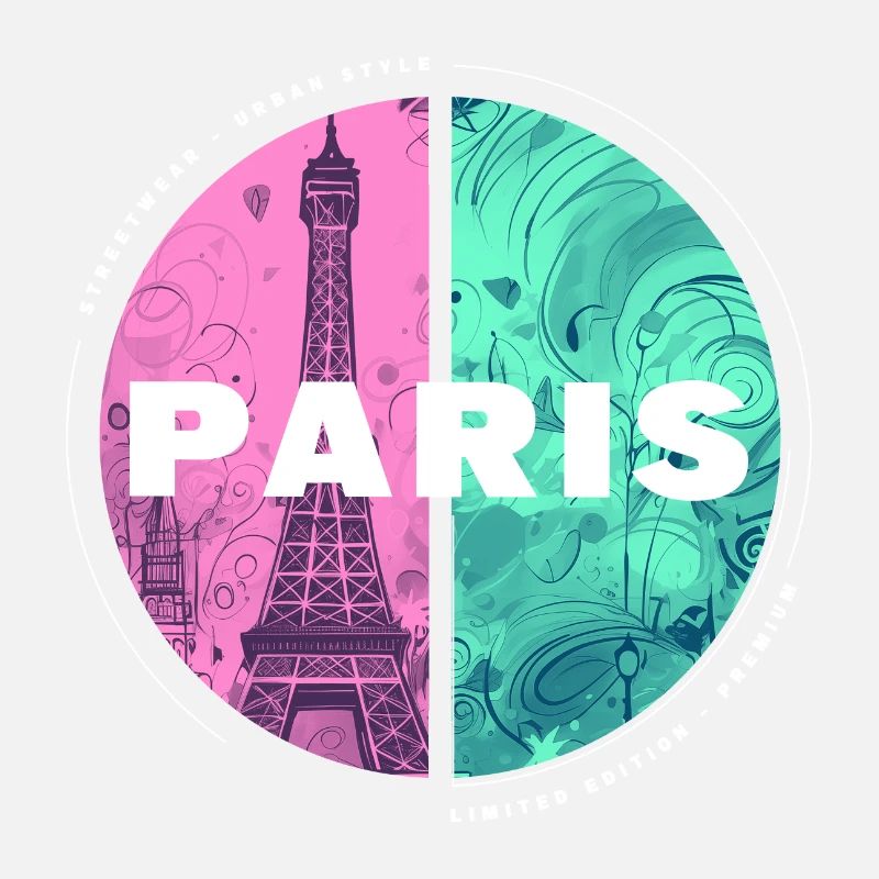 Paris Skyline Eiffelturm Frankreich Stadt Kreis