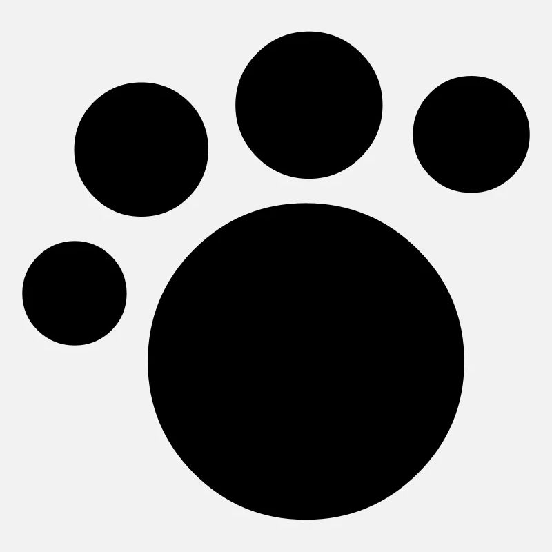 kids paw print