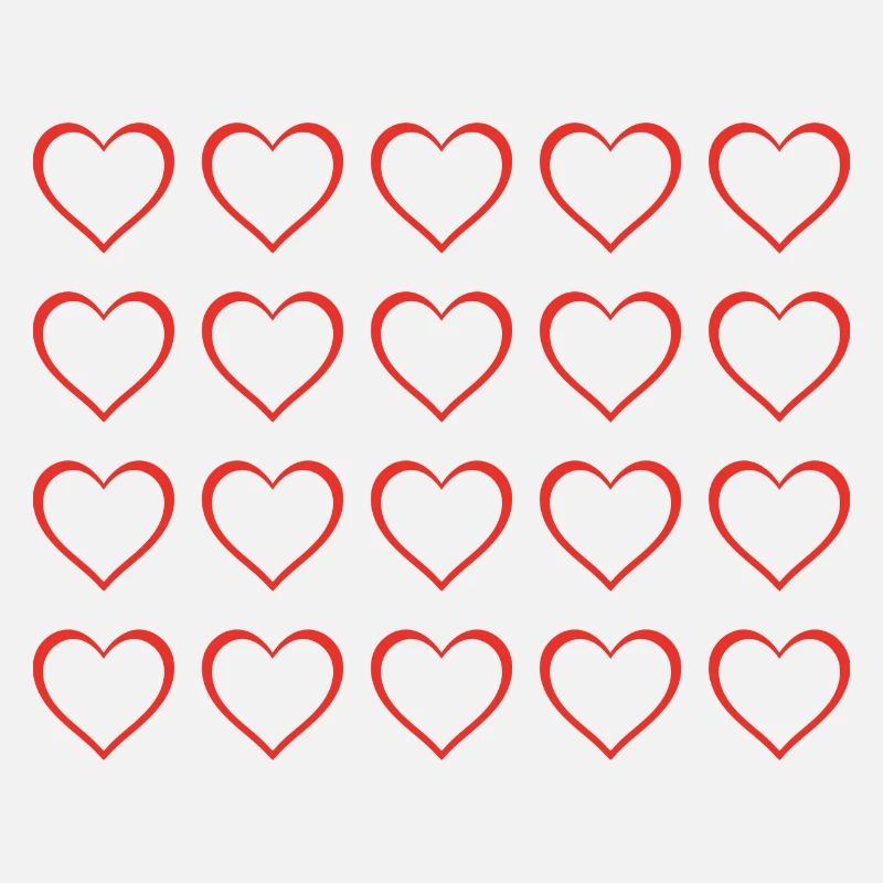Idée cadeau Heart Pattern