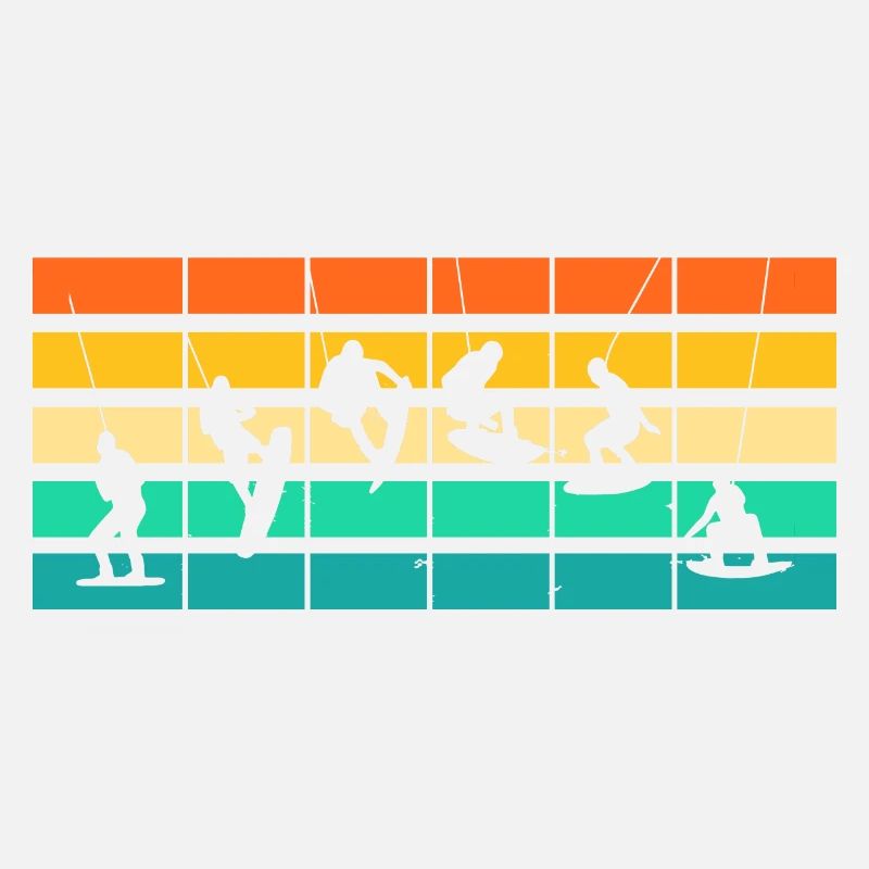 Retro Wakeboarder Wakeboard Wakeboarding