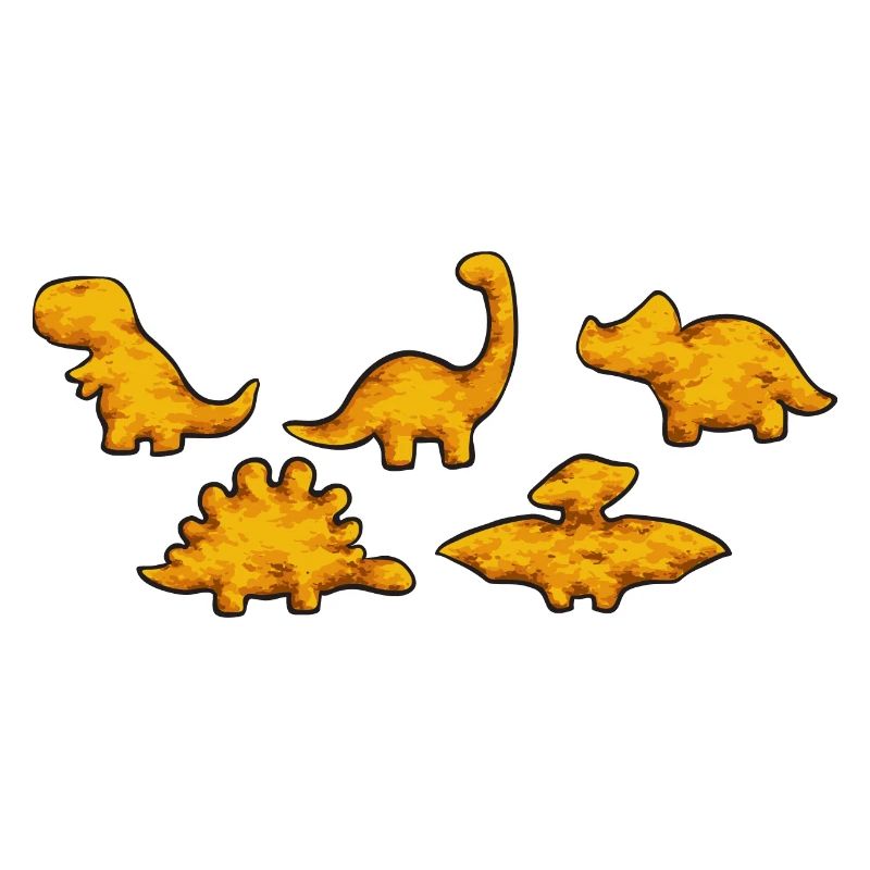 Dino Nuggets Dinosaur Chicken Nuggets