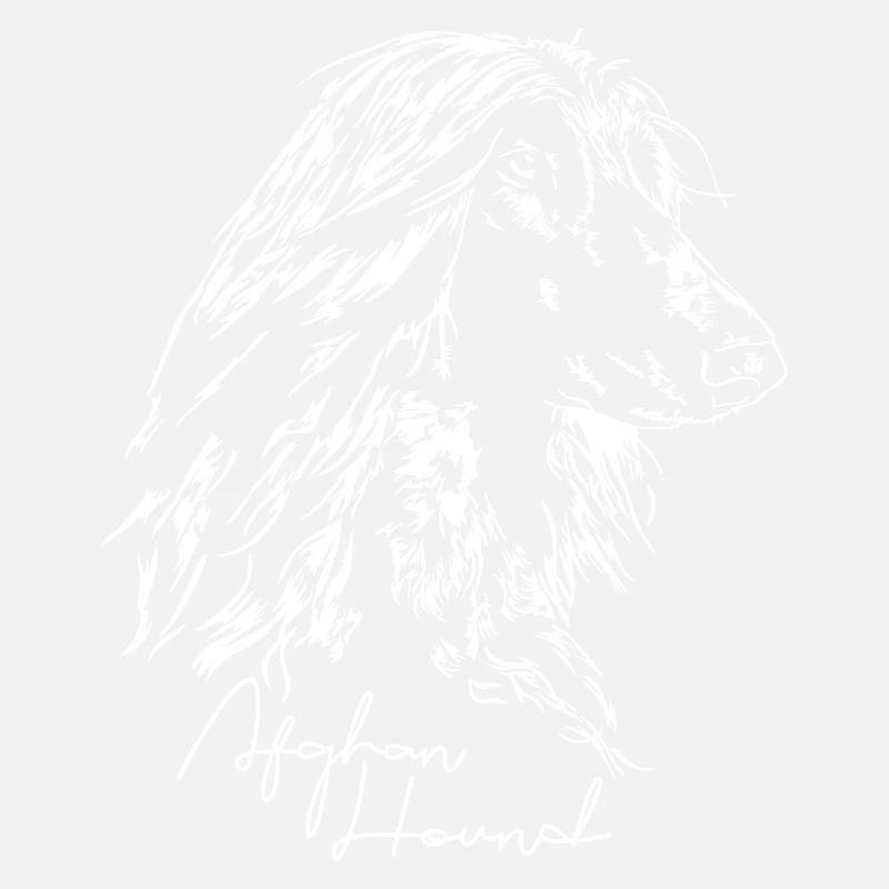 AFGHAN HOUND Hundeportrait Wilsigns Hund Geschenk
