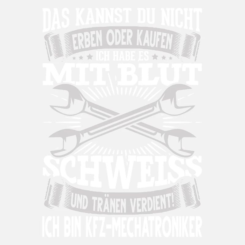 KFZ Mechatroniker lustiger Spruch Handwerker Werks