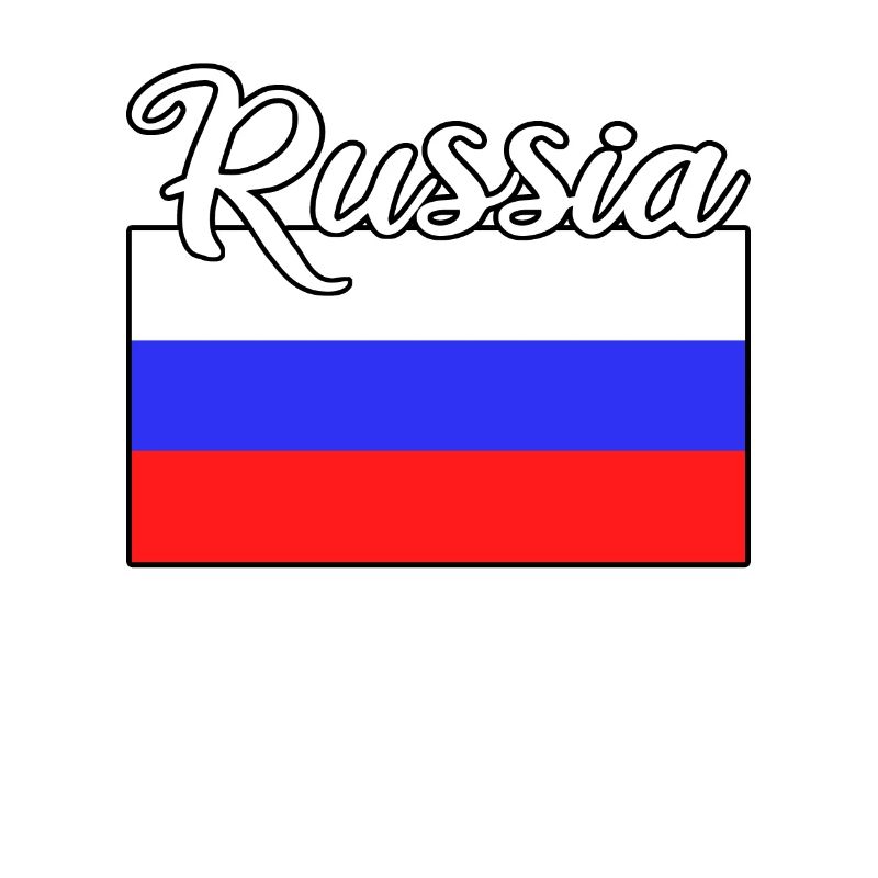 Russie Russie Drapeau