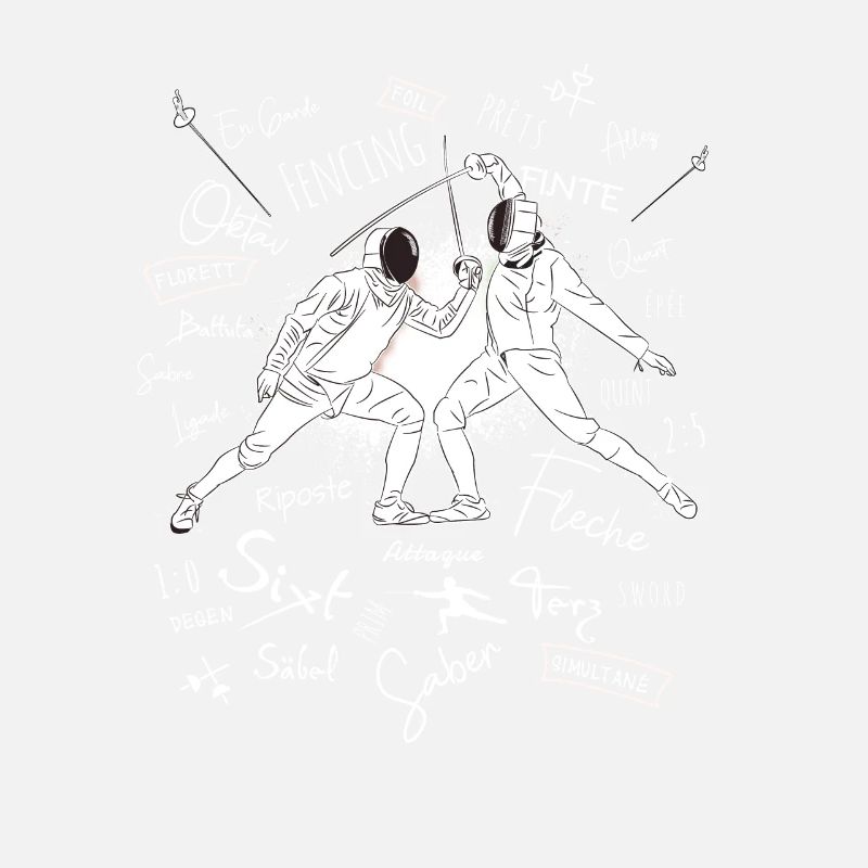 Fencing Terms Training Gift