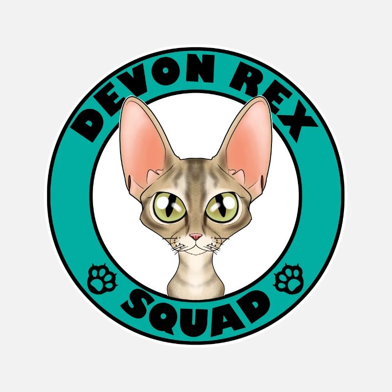 Devon Rex Squad I Amoureux des chats I Devon Rex Chat