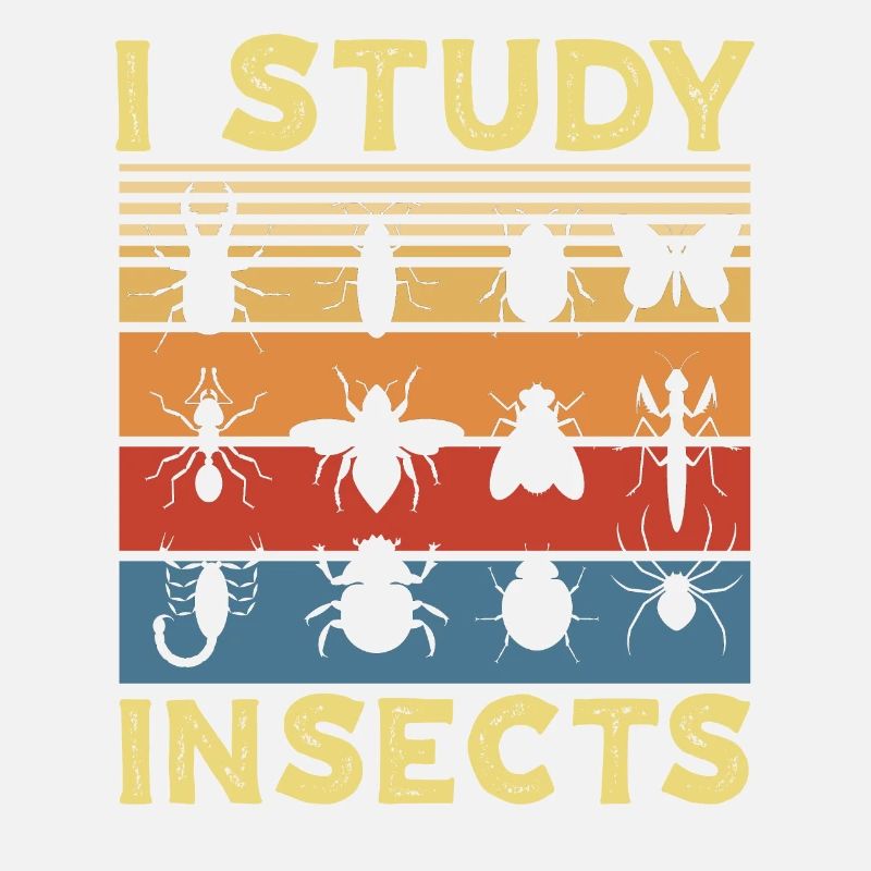 I Study Insects Kids Bug Hunter Gift