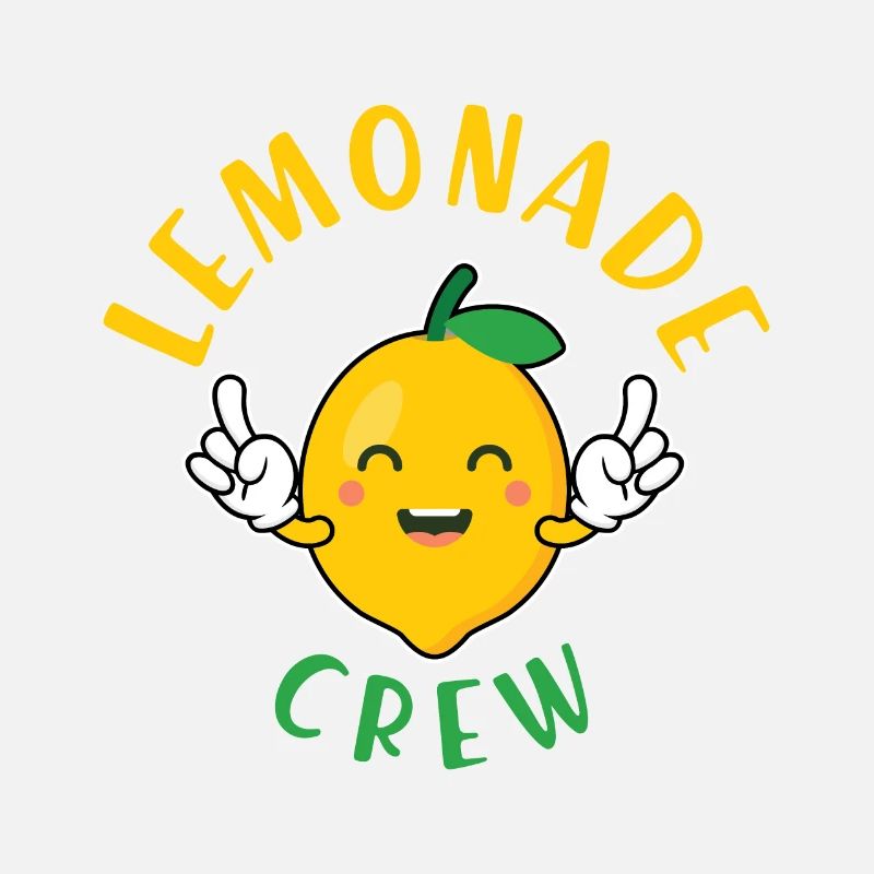 Funny Lemonade Crew Lemon Design