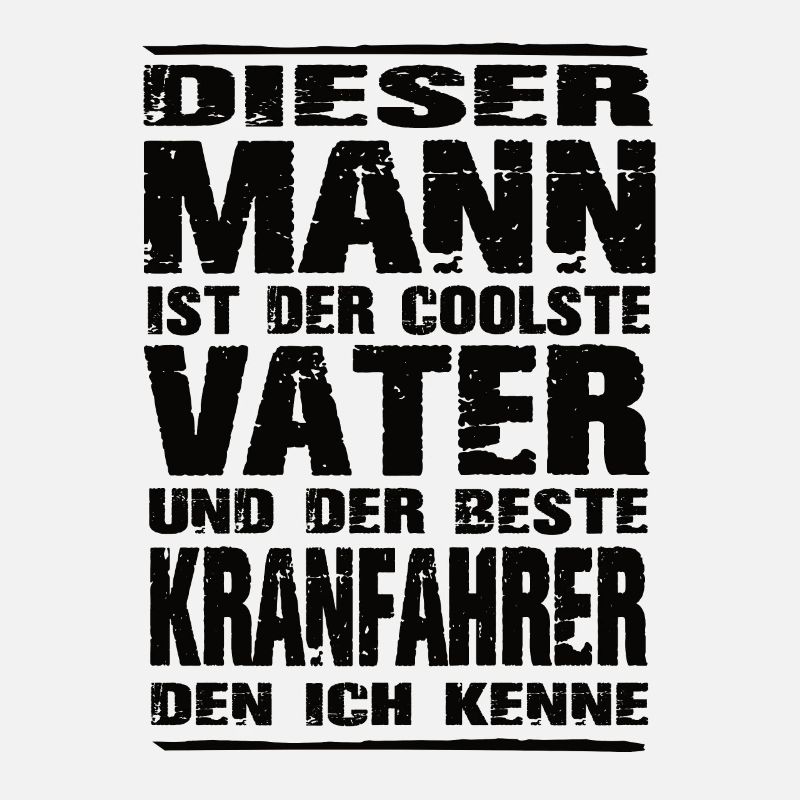 Vater und Kranfahrer