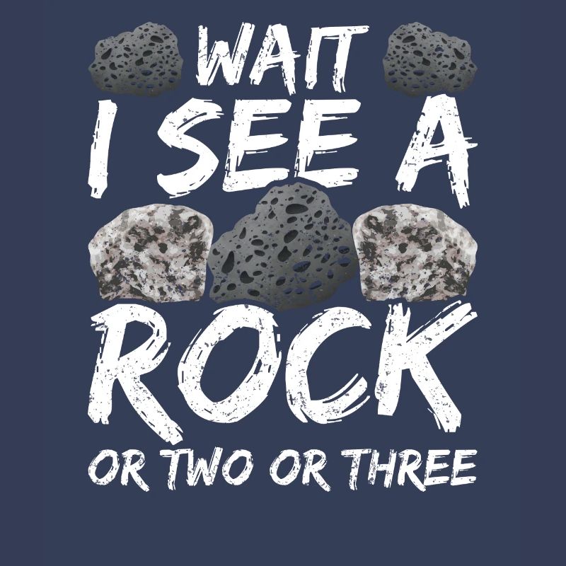 Warte Ich Sehe Einen Stein Oder Zwei Oder Drei