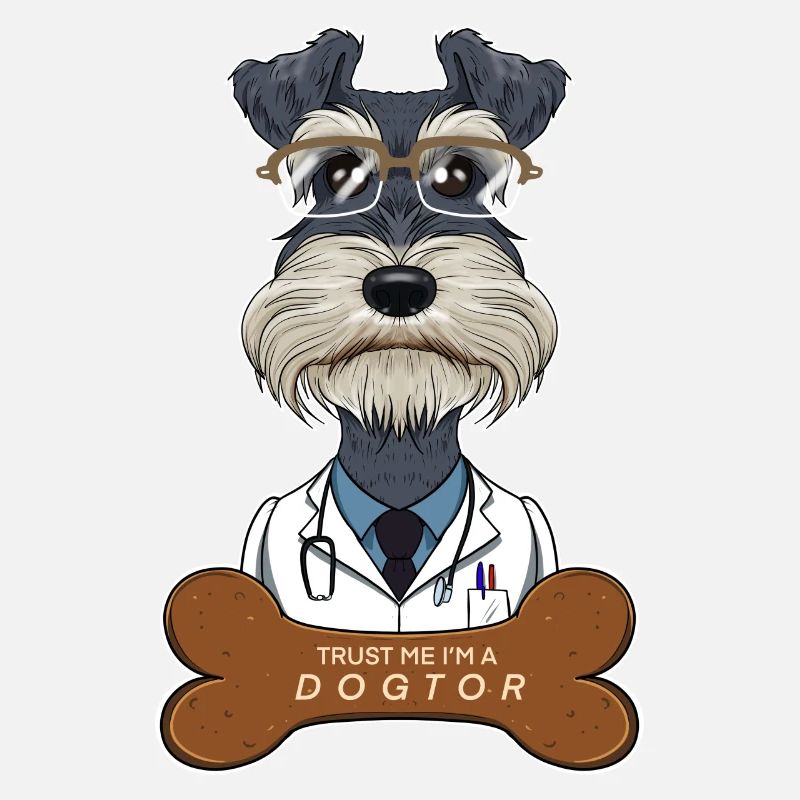 Veterinary Miniature Schnauzer Trust Me Im A