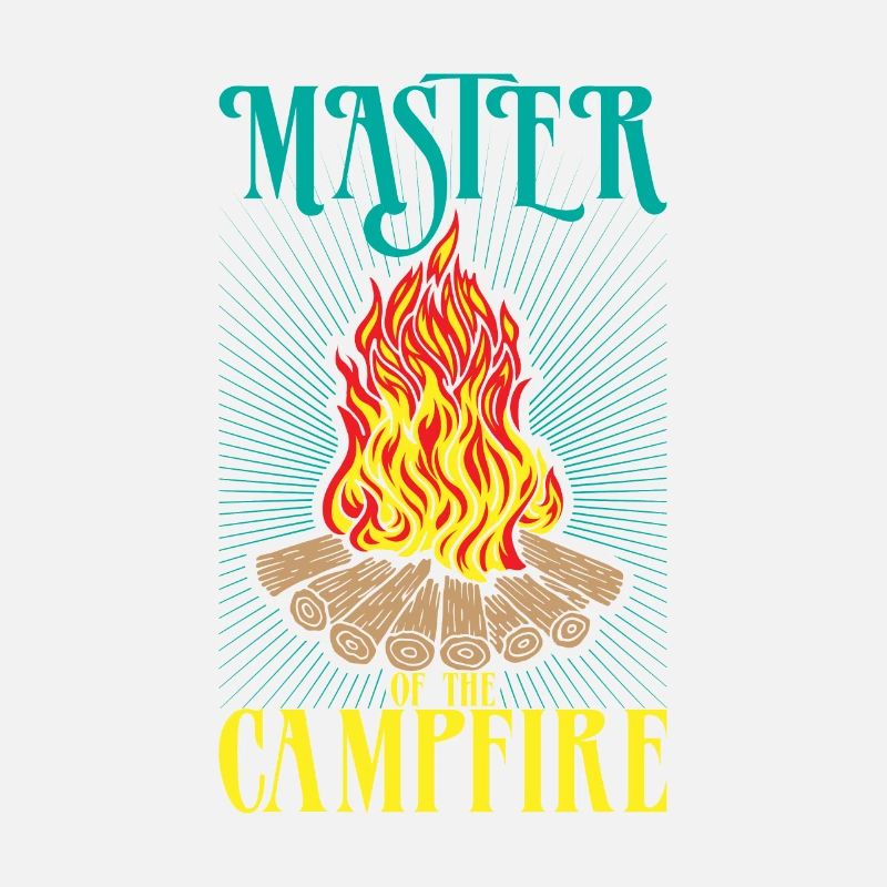Master Lagerfeuer Camping Camper Zelten Geschenk