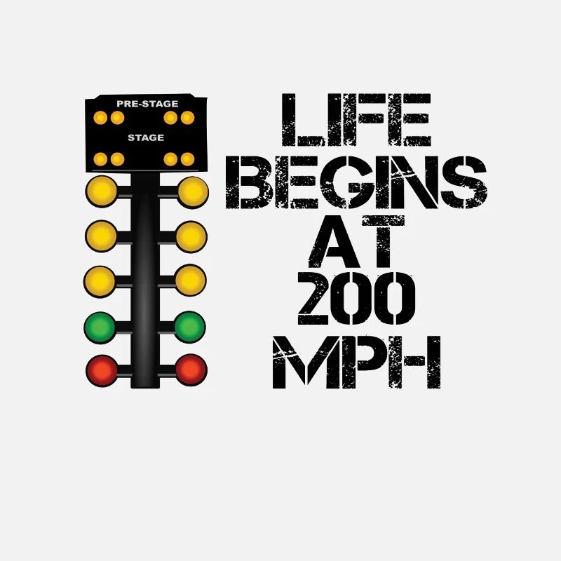 La vie de course de dragster commence à 200 mph
