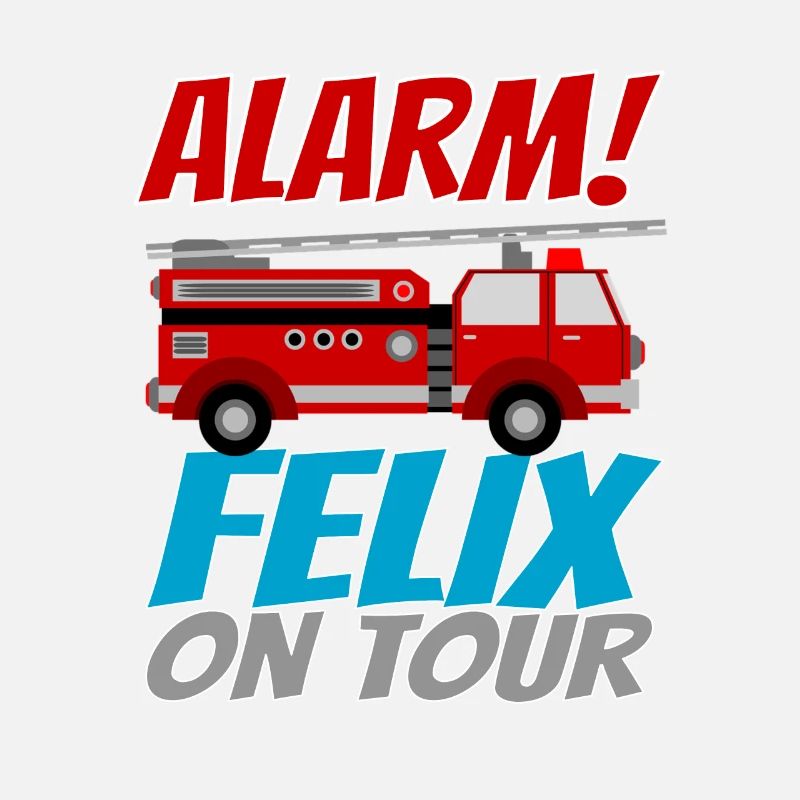 Felix Feuerwehrauto Kind Junge Geburtstagsgeschenk