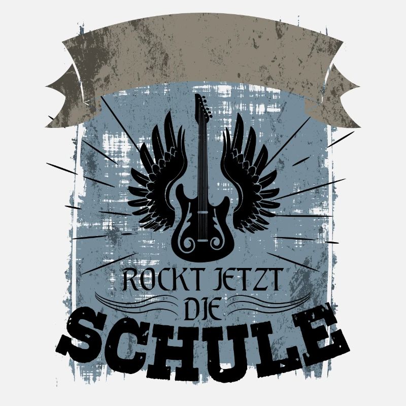 Einschulung Schule Rocken Personalisierbar
