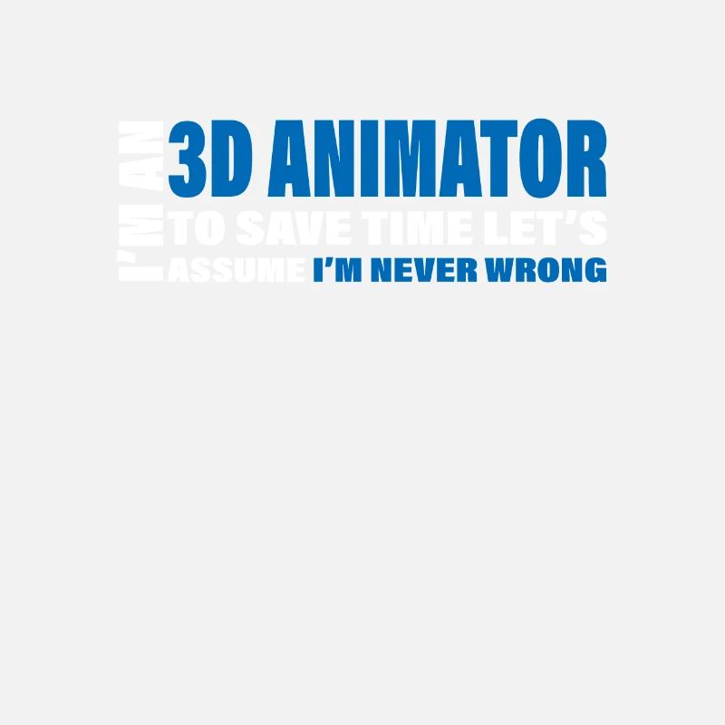 Funny statement for proud 3D animators