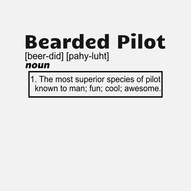 Pilot Aviation Airplane Bearded Pilot definition