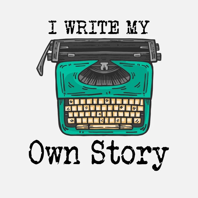 Typewriter Writing Writer I Write My Own Story