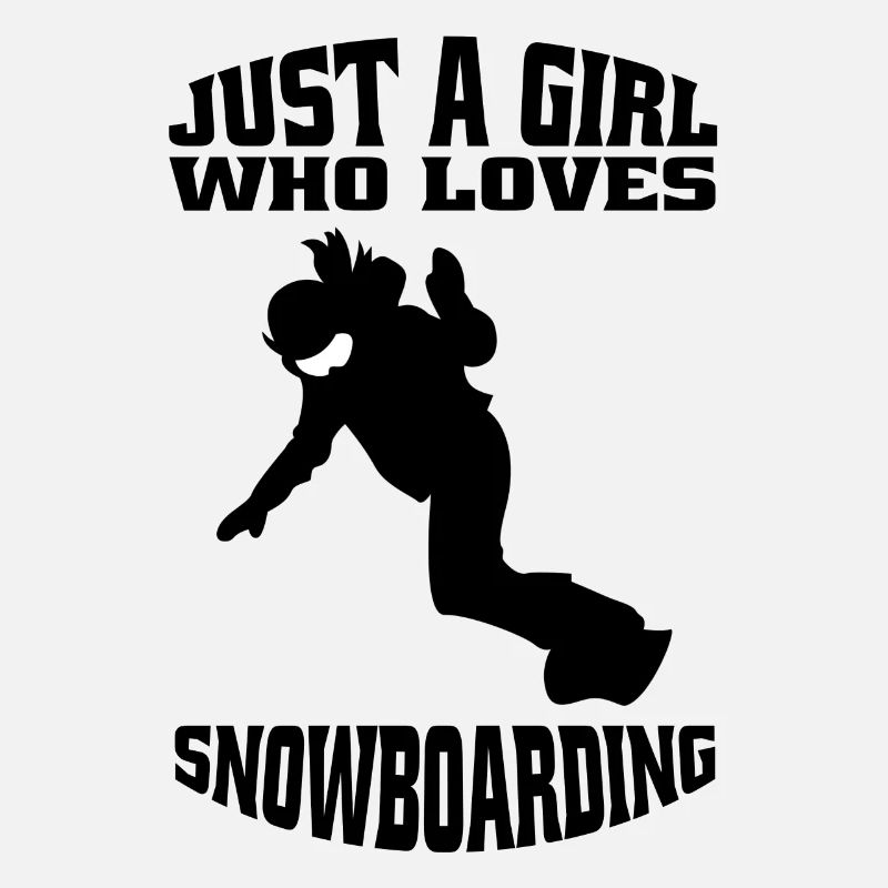 Snowboarderin Snowboard Mädchen Snowboardfahrerin