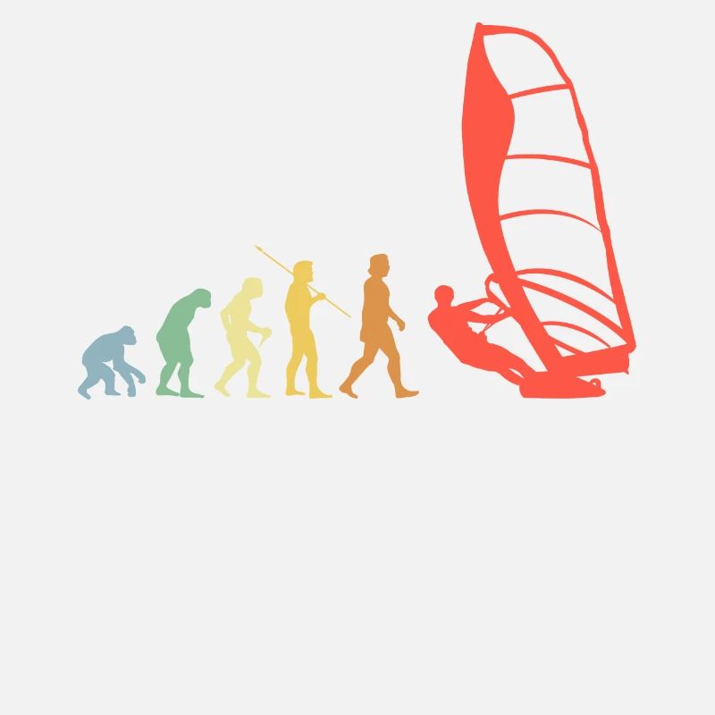 Segelsurfen Evolution Retro Surfen Segelsurfer