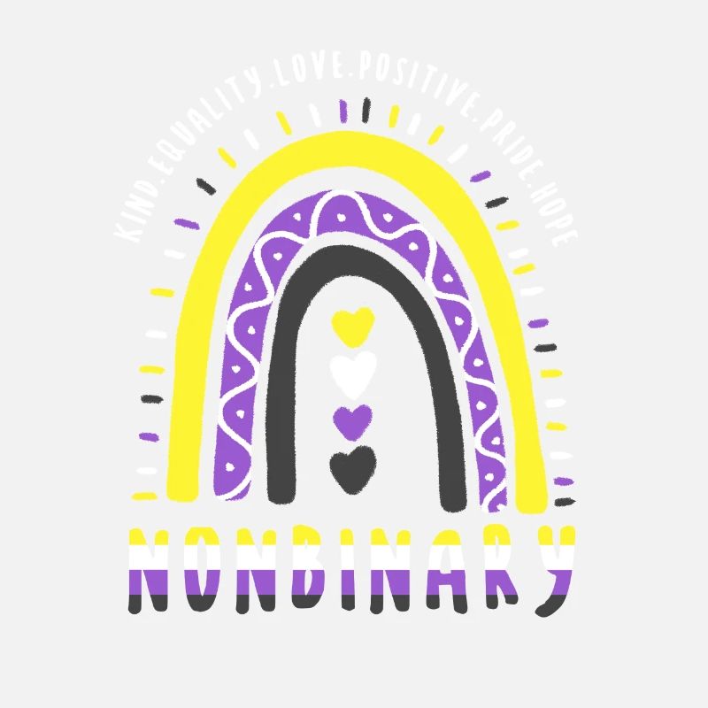 Nonbinary Boho Regenbogen