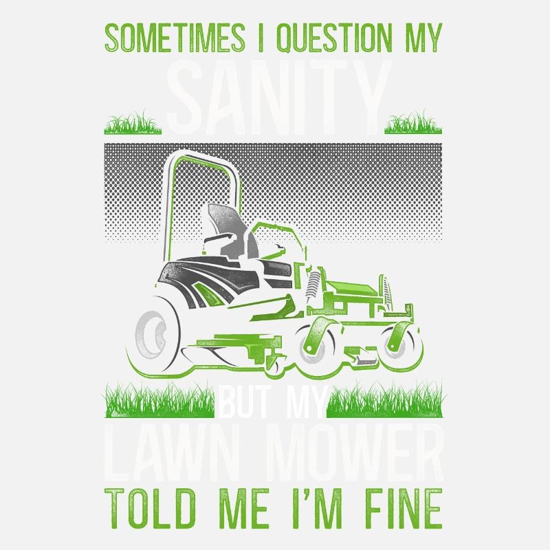 Lawn Mower Mowing Dad Father