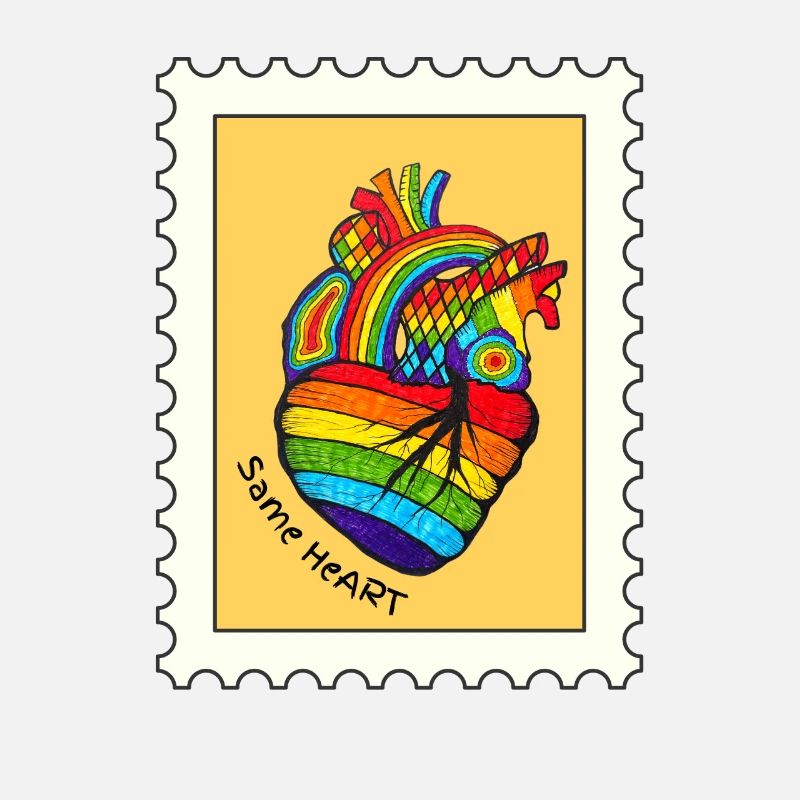 Regenbogenherz .