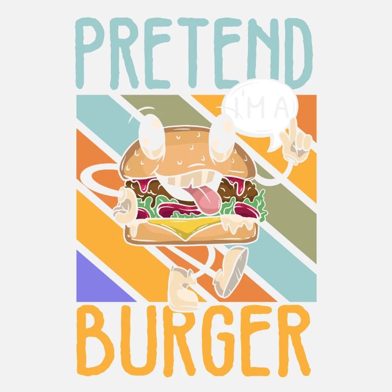 Stell dir vor ich bin ein Burger Hamburger Eater F