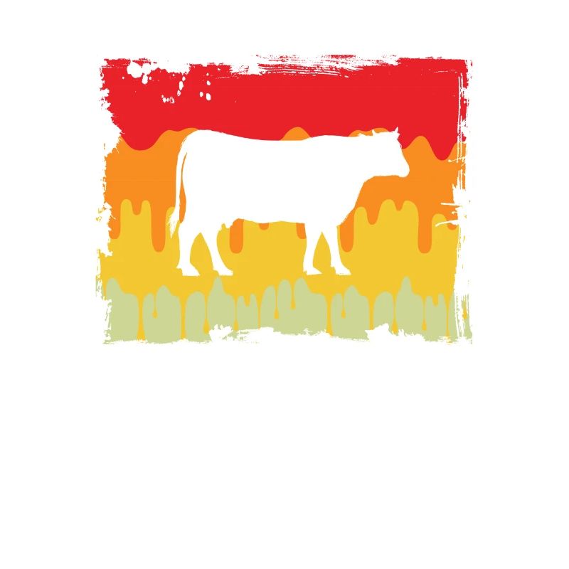 Cow Beef Retro
