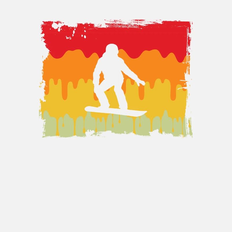 Snowboarding Retro