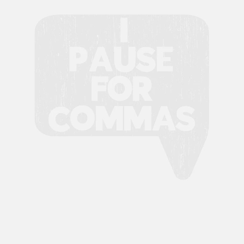 I'm taking a break for commas grammar police