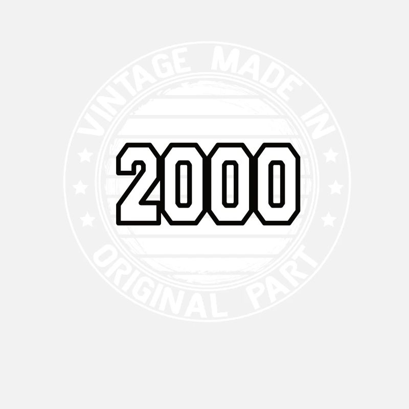 Vintage Made In 2000 Original Part Geburtstag 2000
