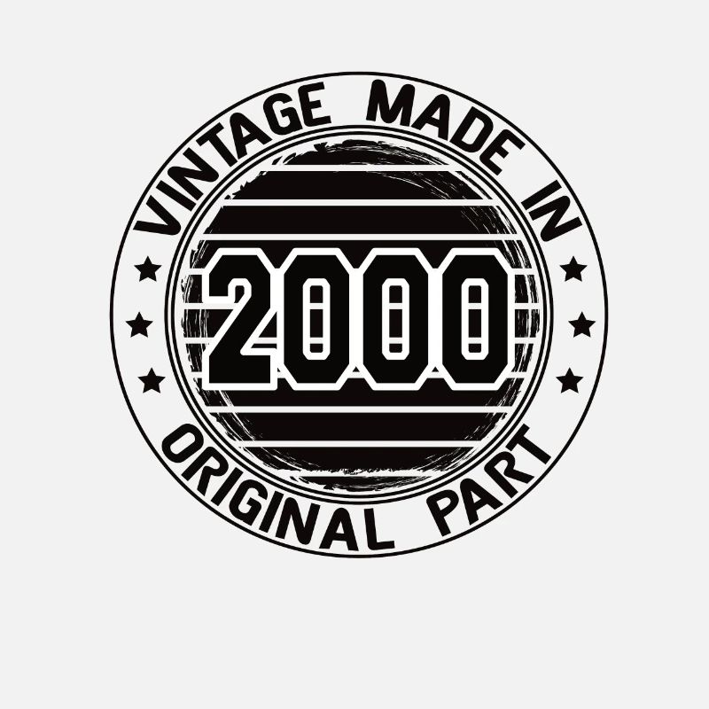 Vintage Made In 2000 Original Part Geburtstag 2000