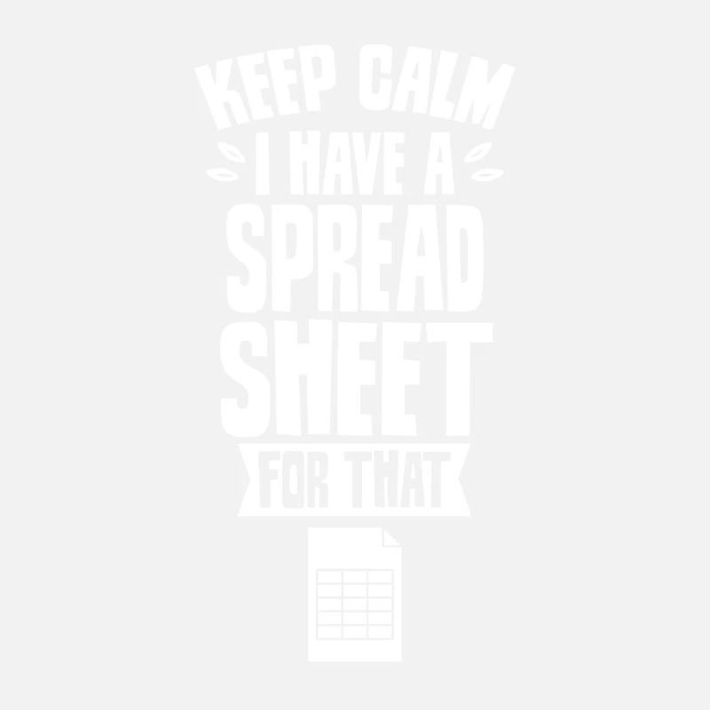 Bleibe Ruhig Habe Ein Spreadsheet Dafür Tabelle