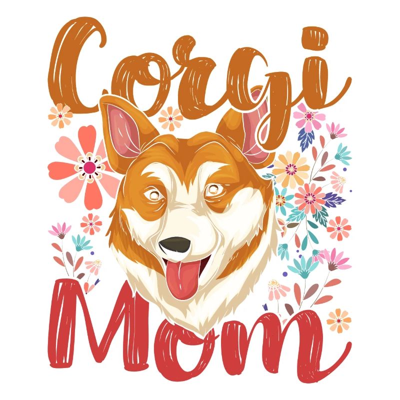 Muttertag Hunde Geschenkidee Mama Welsh Corgi