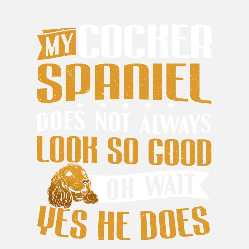 Mein Cocker Spaniel sieht gut aus