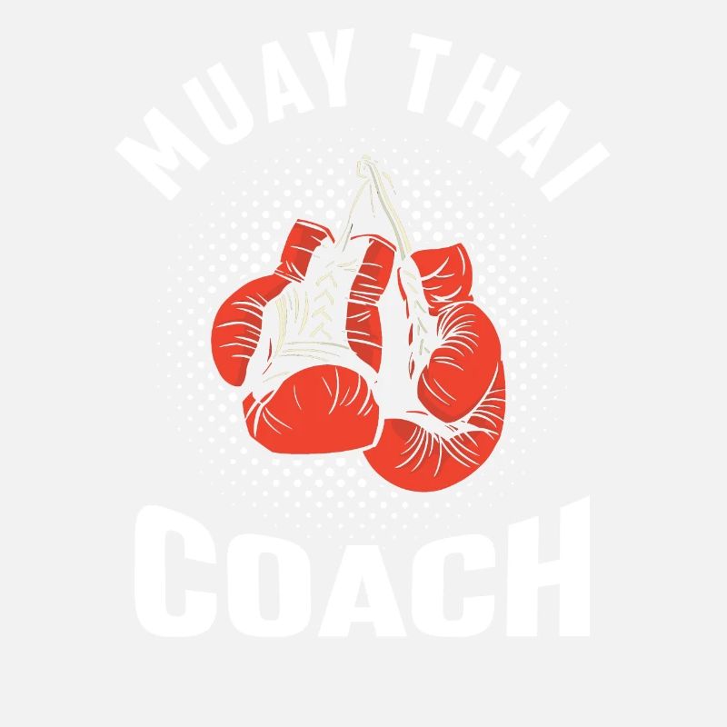 Muay Thai Trainer Kämpfer Kampfsport Kampf