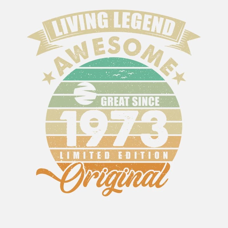 1973 Geburtstag Retro Orginal