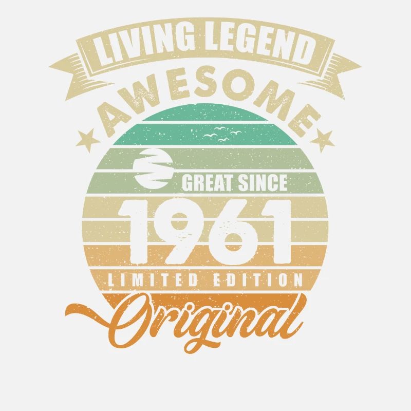 1961 Geburtstag Retro Orginal