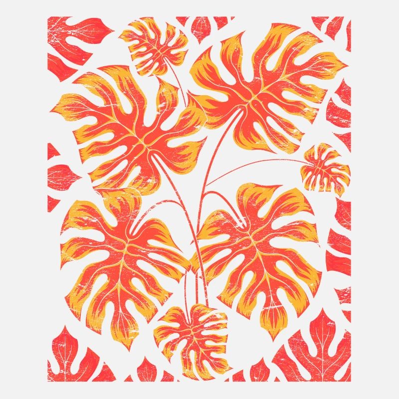 Monstera Deliciosa quitte Tropical Monstera
