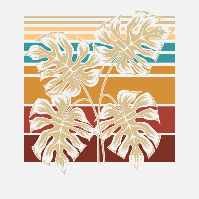 Monstera rétro