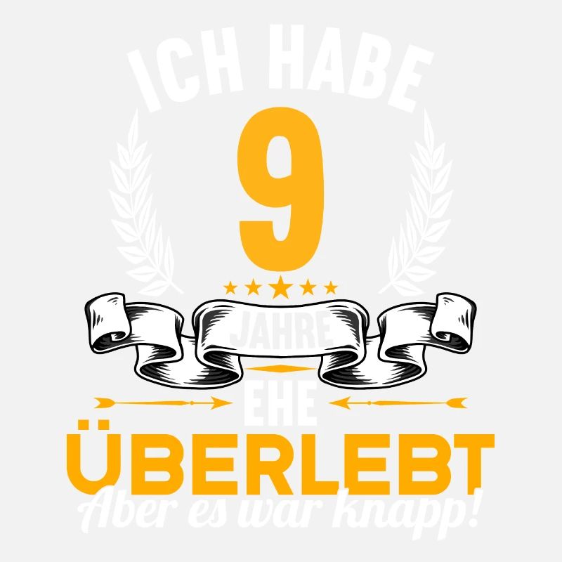 Ich habe 9 Jahre Ehe überlebt 9.Hochzeitstag