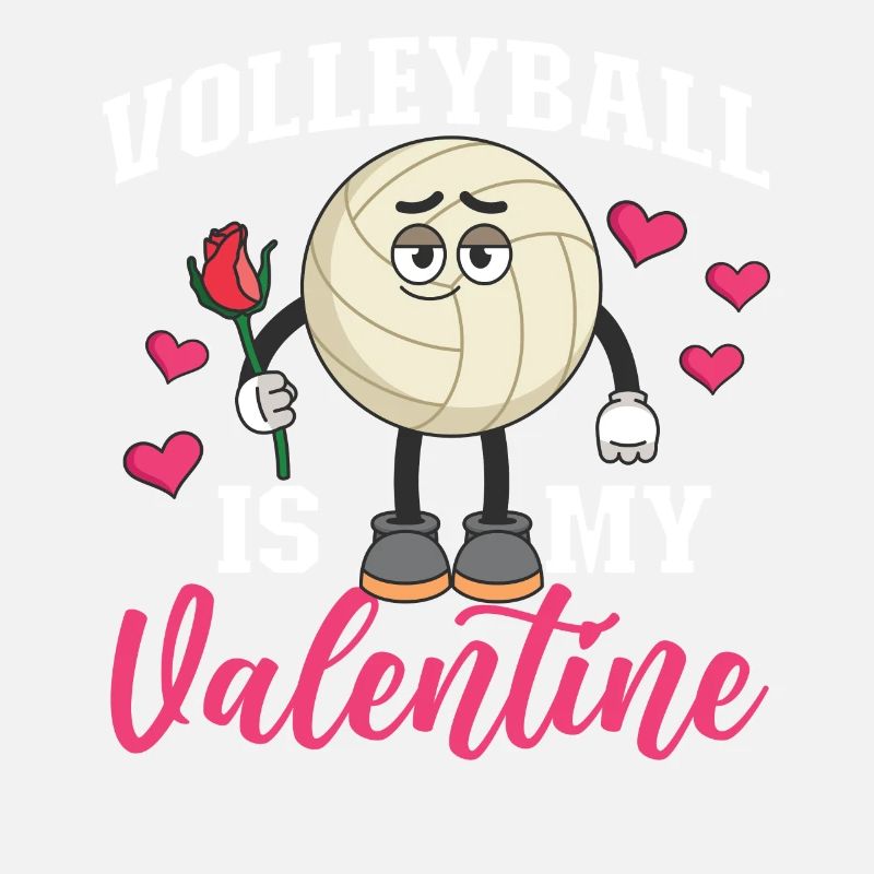 Volleyball Player Team Valentines