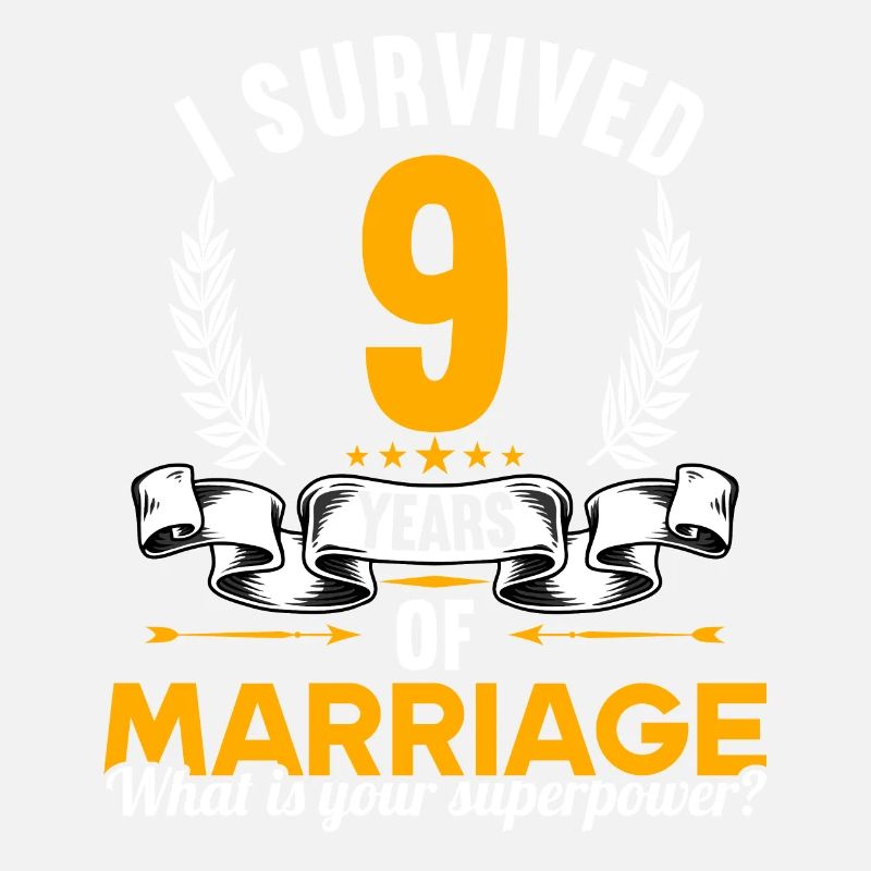 Ich habe 9 Jahre Ehe überlebt 9.Hochzeitstag