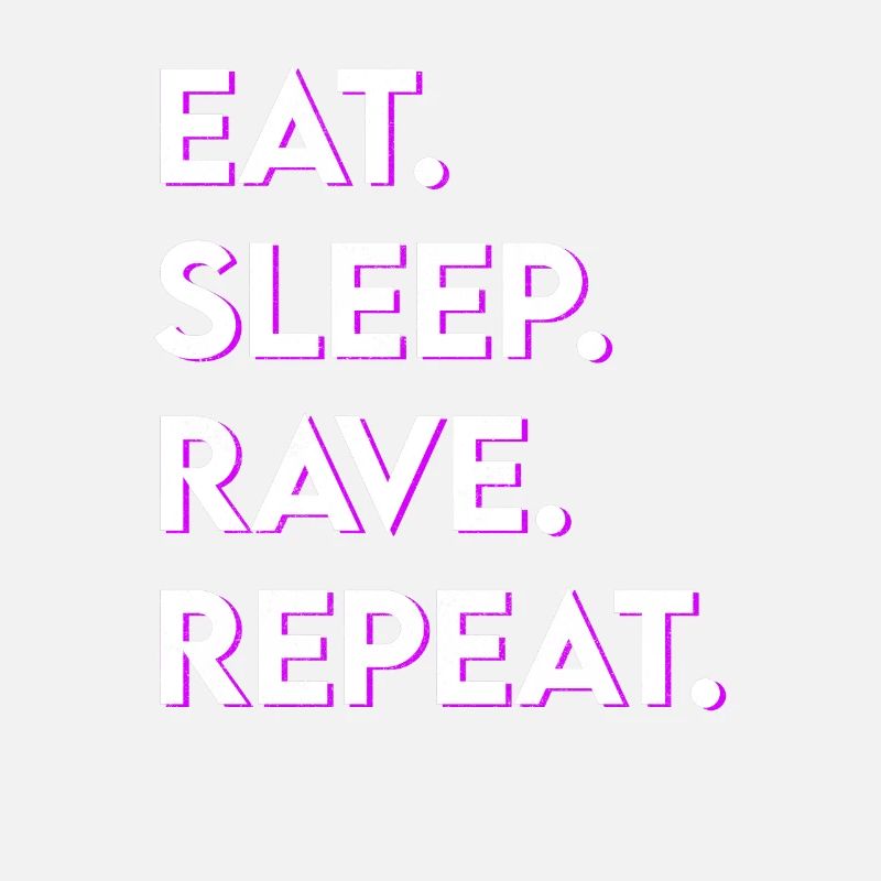 manger le sommeil rave répéter