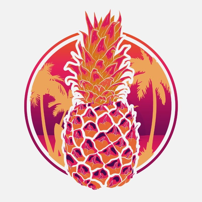 Cadeau vacances d’été Fruit Ananas tropical