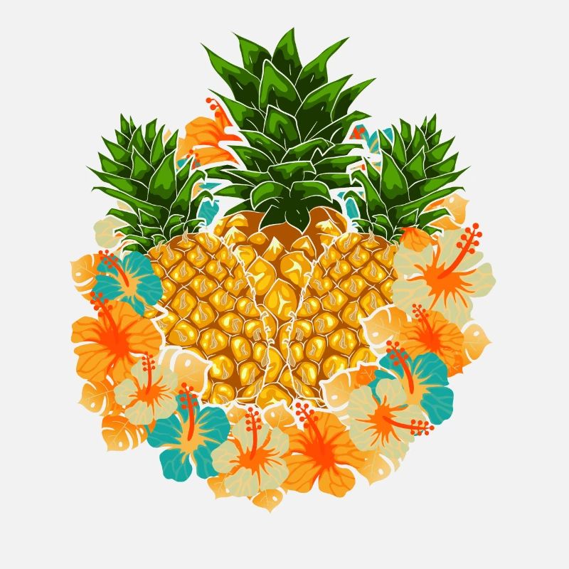 Cadeau vacances d’été Fruit Ananas tropical