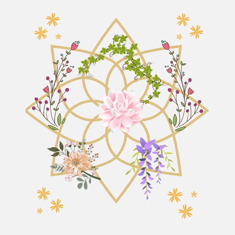 Sternblumensymbol des Gartens
