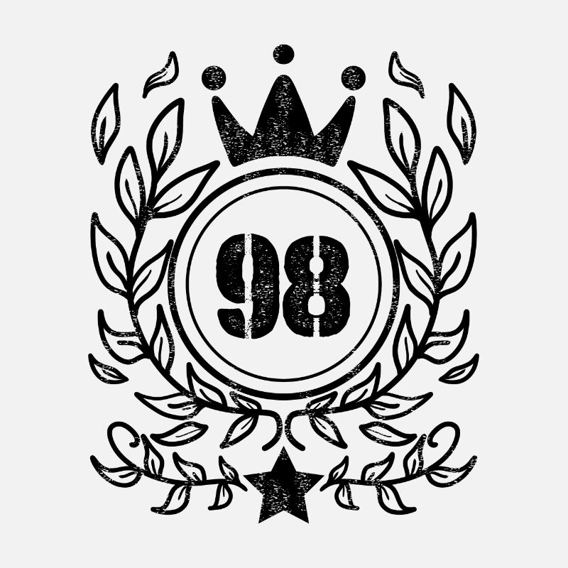 98 Number Krone wreath 1998